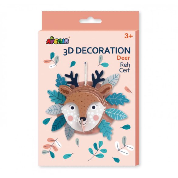 3D dekorációs puzzle, Szarvas Avenir