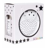 Evőeszköz készlet fekete/fehér Jabadabado