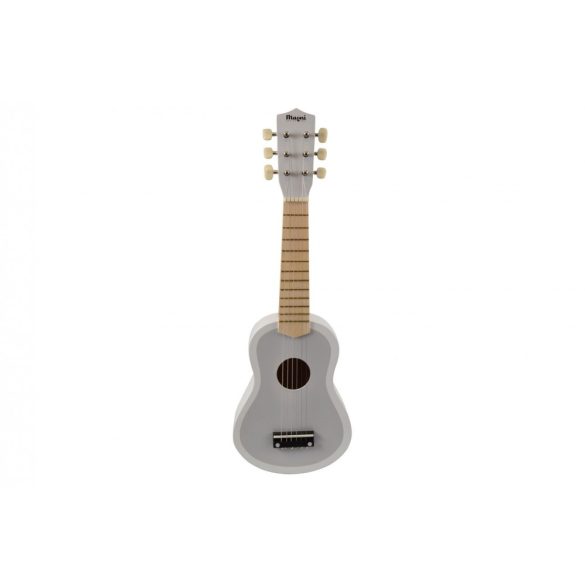 Fa játékhangszer pasztell szürke gitár Magni