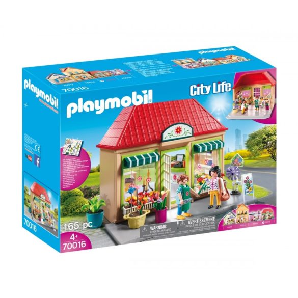 Kisvárosi virágbolt 70016 Playmobil City Life