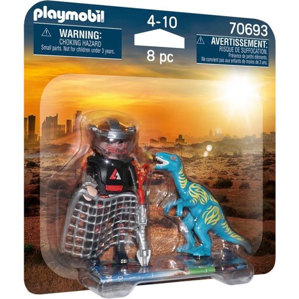 DuoPack Hajsza a Velociraptor után Playmobil 70693
